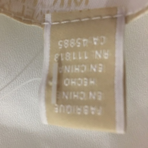 3/$30 NWT Michael Kors 100% Silk Sleeveless Top - Picture 5 of 6